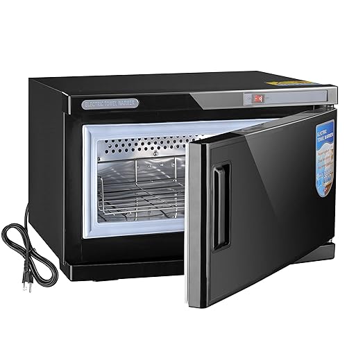 Calentador de toallas húmedo de 16 L y gabinete de vapor 2 en 1, caja de control de temperatura de micro computadora, cámara interior de acero