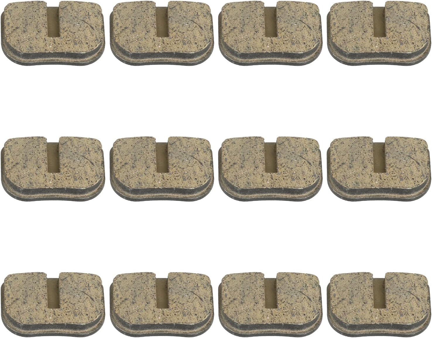 YOXUFA Mini Bike Brake Pads Disc Brake Pads for 79cc 97cc