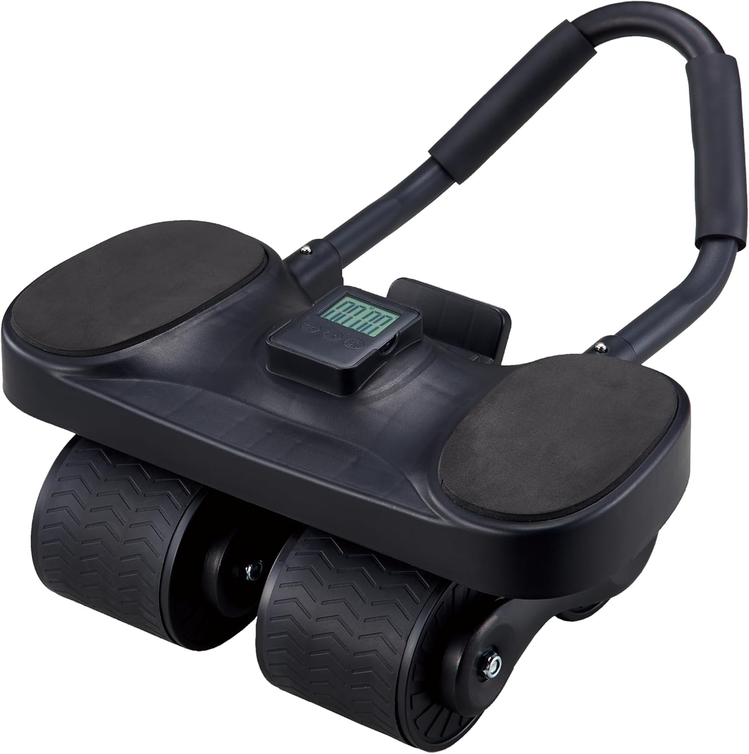 DANNO D7091 Ab Roller, AB Roller, Elbow Support, 4 Wheels, Auto Return, Quiet, Muscle Training, Beginner/Advanced, Men/Women, Exercise Wheel, Easy Assembly