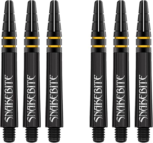 RED DRAGON Peter Wright DWC Nitrotech Stems ejes - 2 juegos por paquete 6 tallos de dardos en total