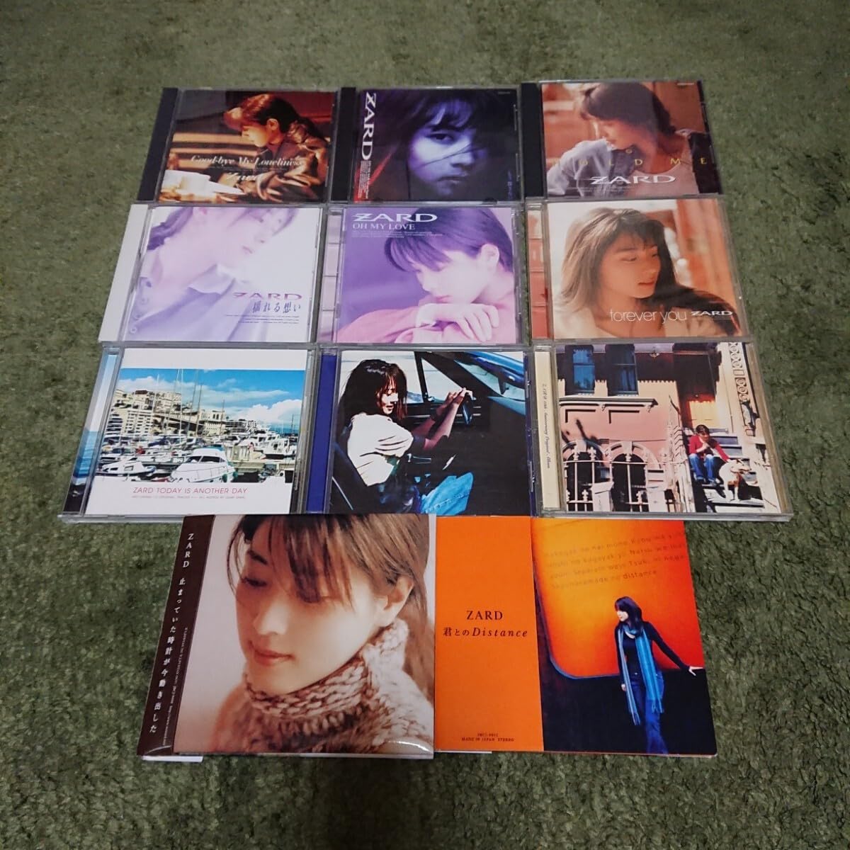 ZARD 全オリジナルアルバム 11枚コンプリートセット！美品！ Amazon.co.jp: ZARD 全オリジナルアルバム 11枚コンプリートセット