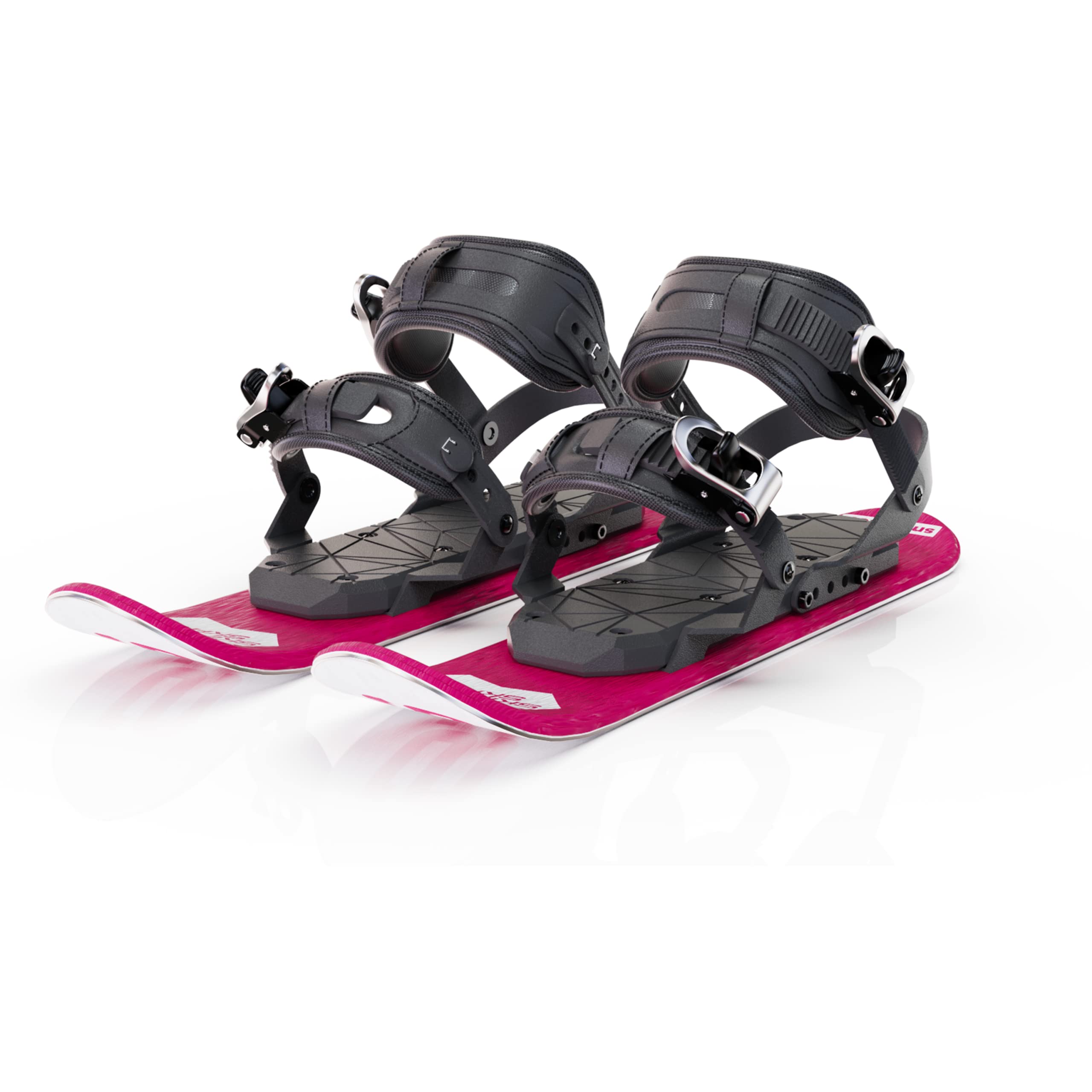 Skiskates - Mini esquí corto | 44 cm | Patines para nieve | Skating Skis Snowblades Skiboards | Patines de hielo para nieve | Esquís más cortos de la historia