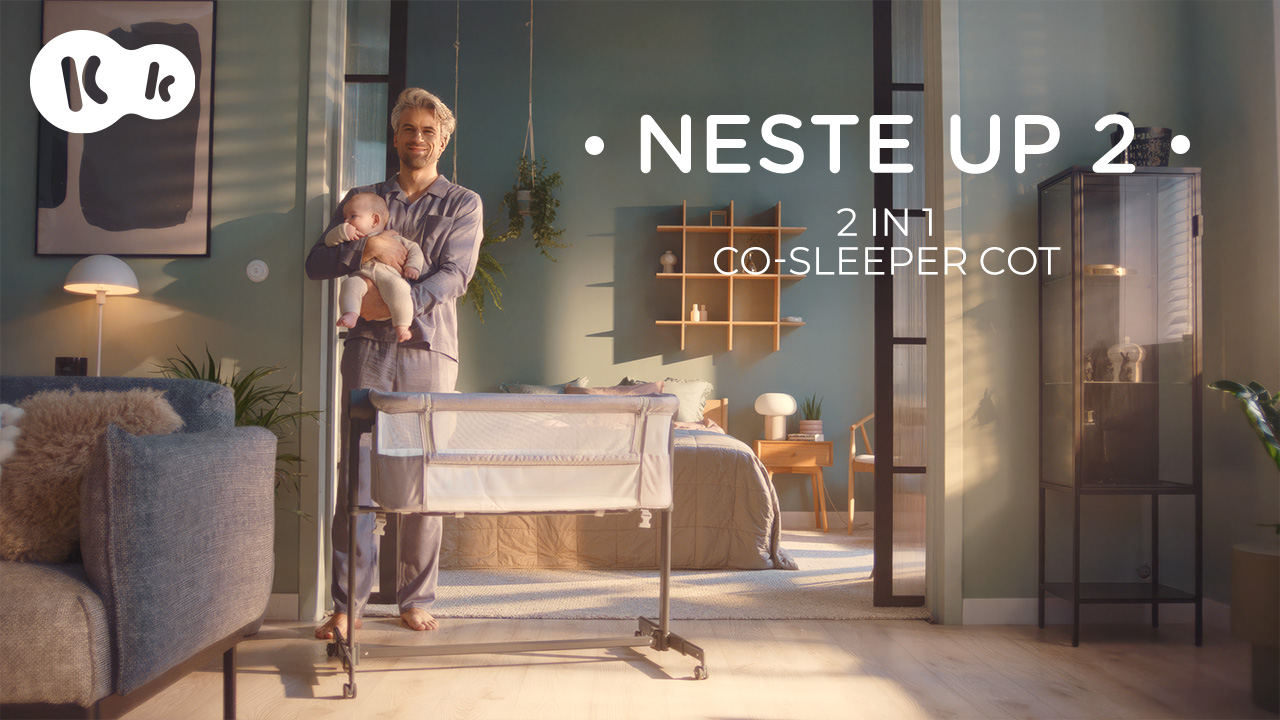 Amazon.com : Kinderkraft Neste UP2 Bedside Cot 2 in 1, Co-Sleeper 