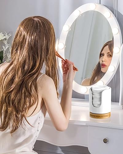 Miniatura 7 de Dispensador de tazas de baño de cerámica, soporte desechable de papel y plástico de 3 onzas, dispensador de tazas de enjuague bucal solo para baño,