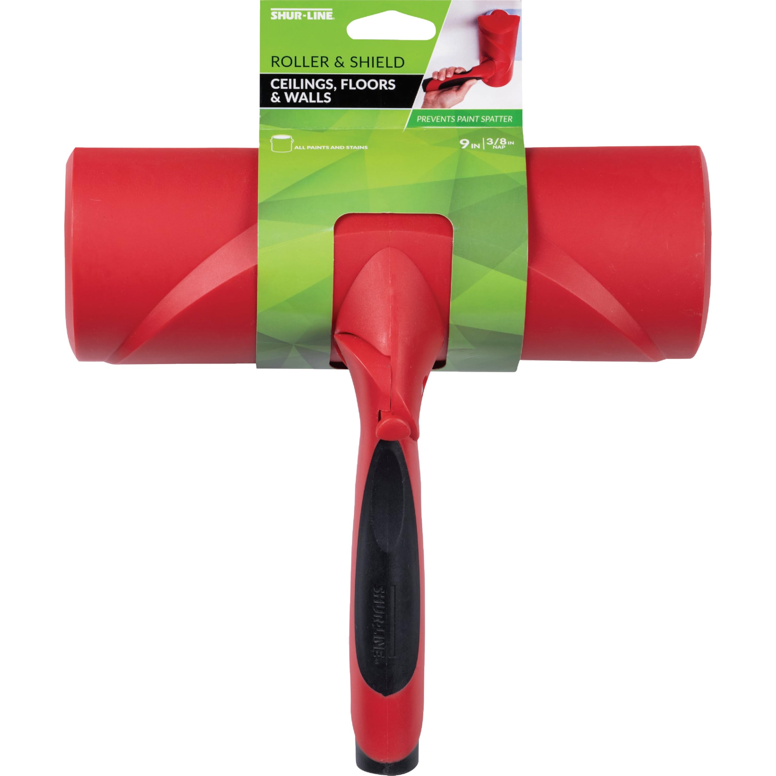 Shur-line 3540 C Premium Cut Caso rodillo de techo y escudo