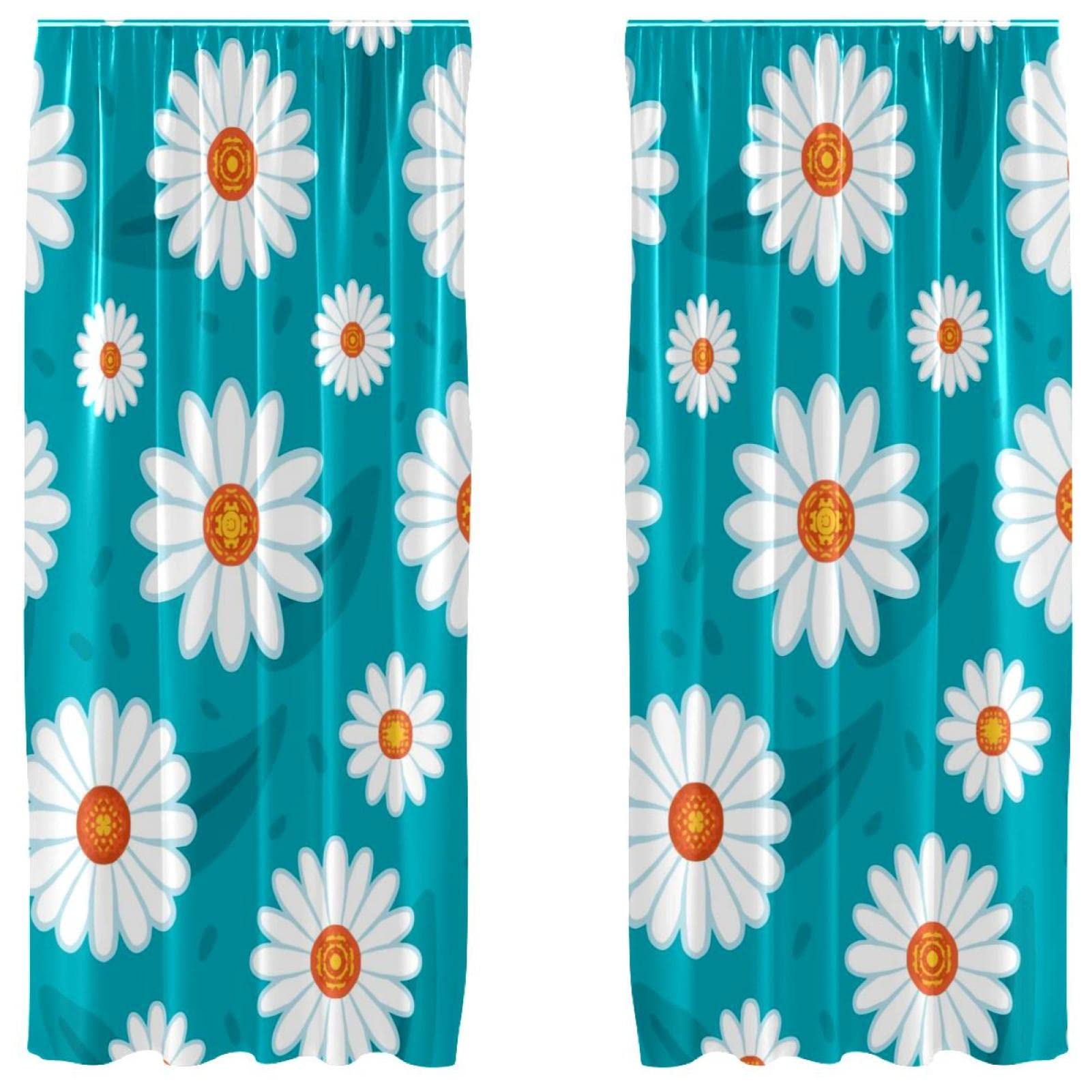 Cortinas opacas florales para crear un refugio de paz y serenidad en tu hogar