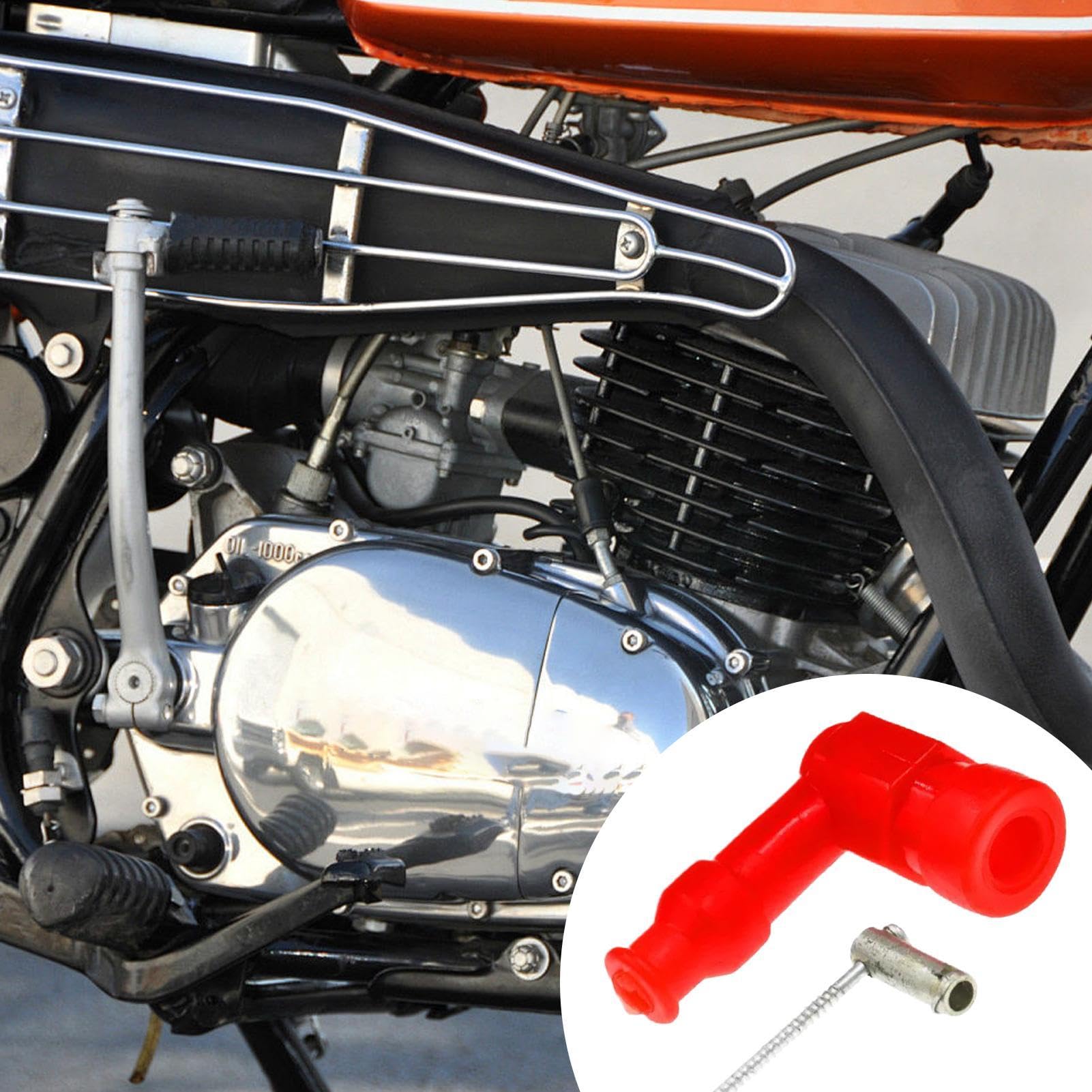 Bouchon D’allumage Moto En PVC – Protection étanche Contre L’eau Et La Chaleur – Couleurs Vives (bleu, Rouge, Noir…) – Universel Pour Motos électriques