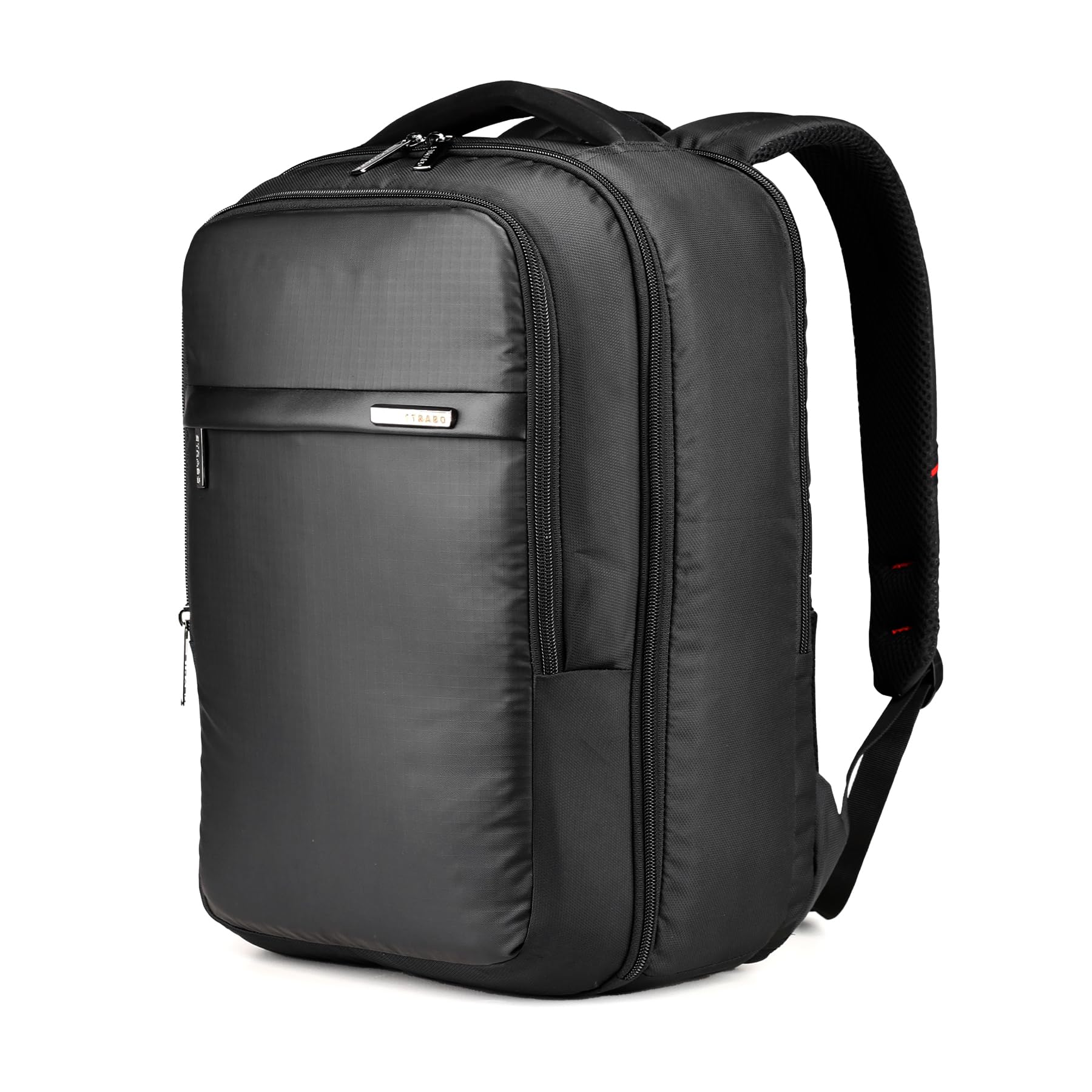 strabo Anti-theft Pocket, Water-resistant Tech Backpack with Laptop Compartment. Black-picture-33