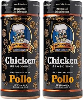 Chef Merito Chicken Seasoning, 14 Ounce (Pack of 2)