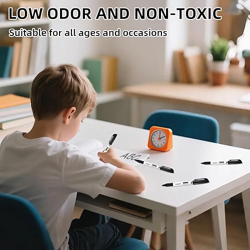 Miniatura 3 de coruscant Marcadores permanentes de punta fina a granel, paquete de 18 unidades de secado rápido, impermeables, a prueba de manchas, tinta