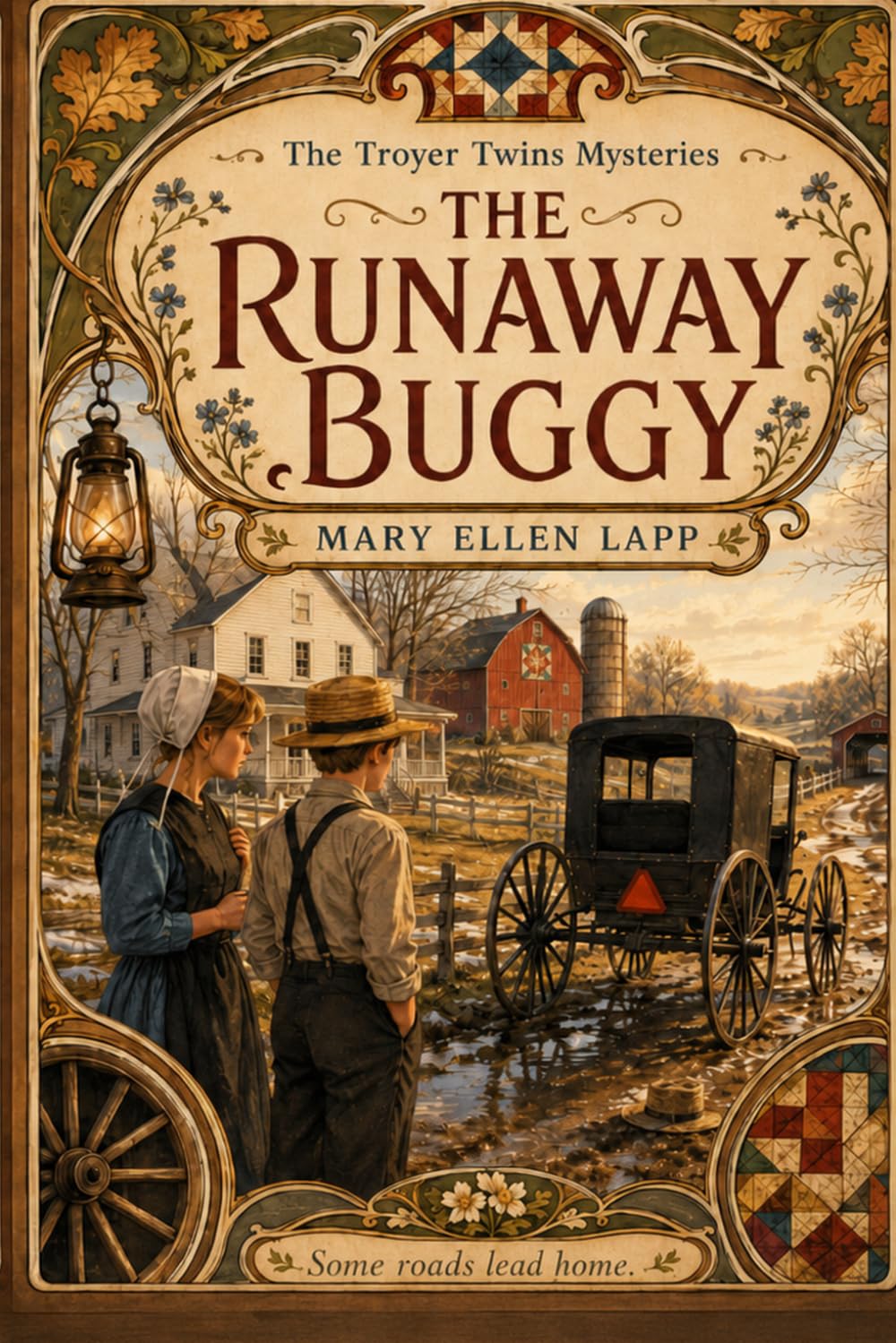 The Runaway Buggy: The Troyer Twins Mysteries, Book 4