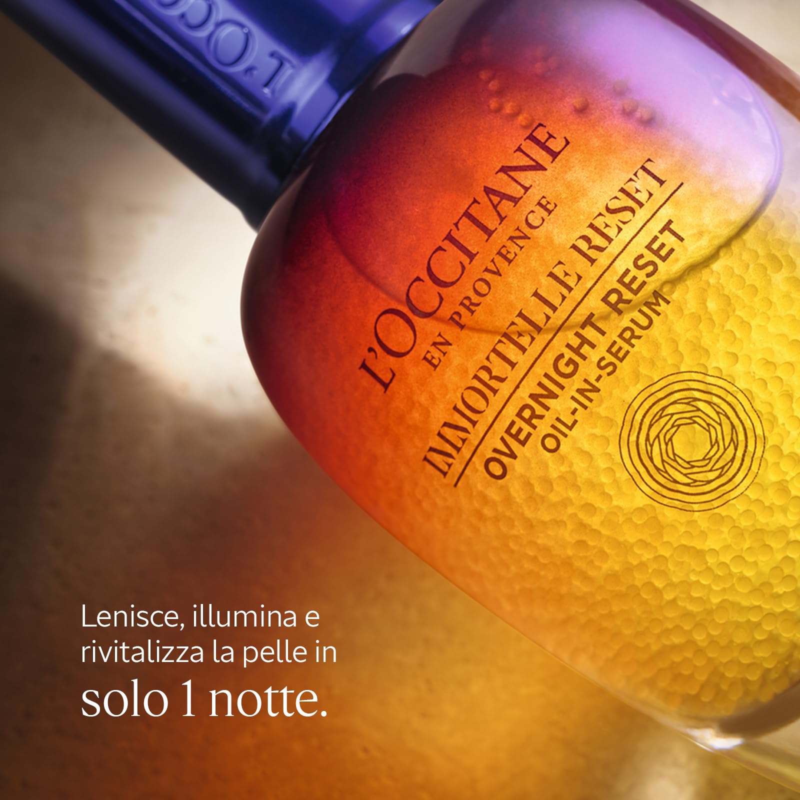 L'OCCITANE - Reset Nuit Olio-in-Siero Immortelle Reset - 30 ml