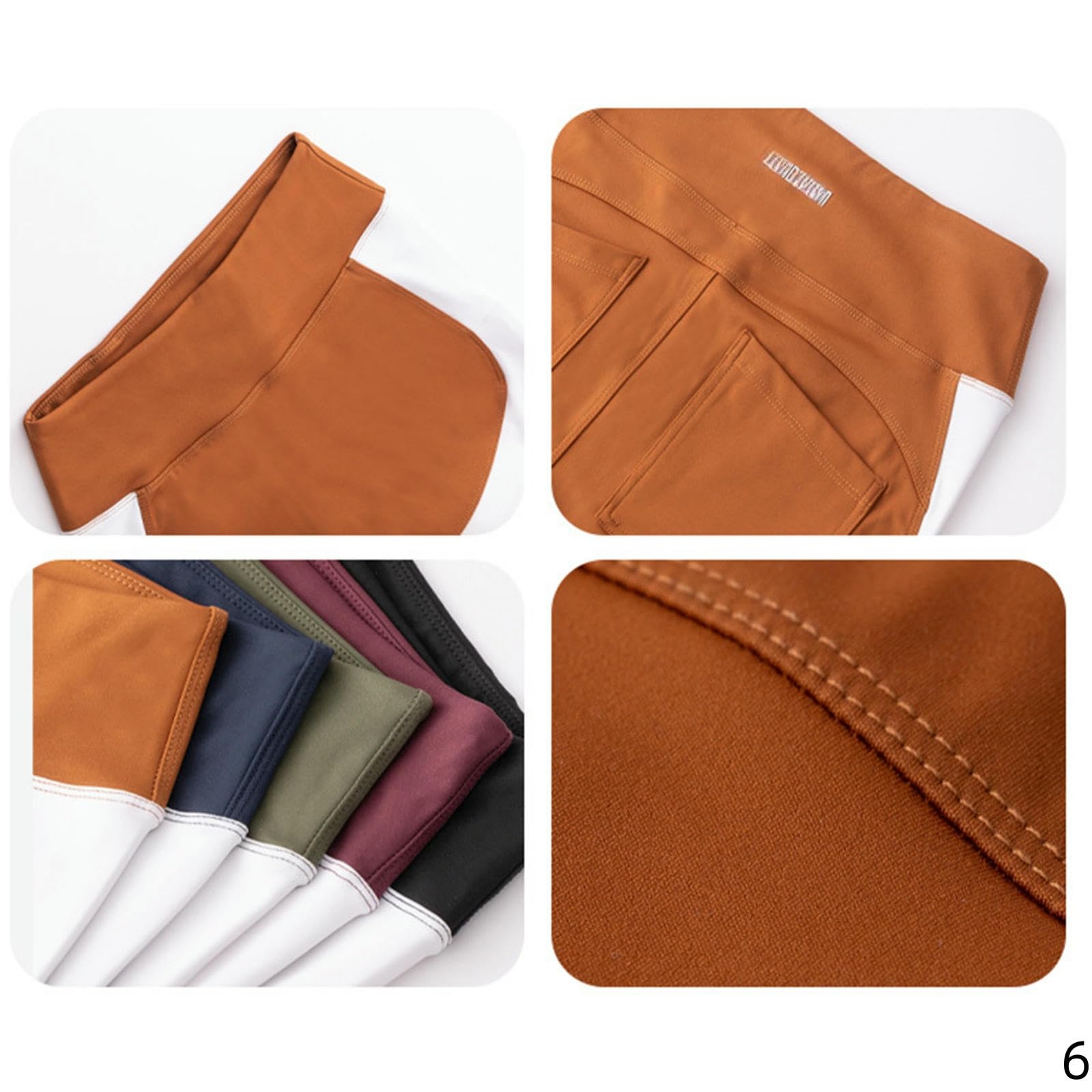Shorts Donna Pantaloncini di Fitness Sportivi Estivi per Le Donne Ad Alto Numero Anca con Tasche Elastico Asciugatura Rapida Elastica-Blu-XL