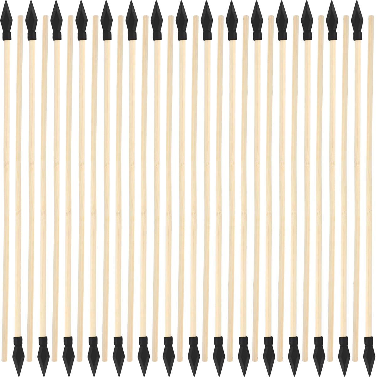 30 Piezas Flechas de Madera con Puntas de Goma Suave Flecha de Juguete de Madera de 17 Pulgadas Arcos de Tiro con Arco con Punta de Goma Suave a Granel para Principiantes Arcos de Tiro con Arco Juego al Aire Libre Decoración de Disfraces de Cosplay