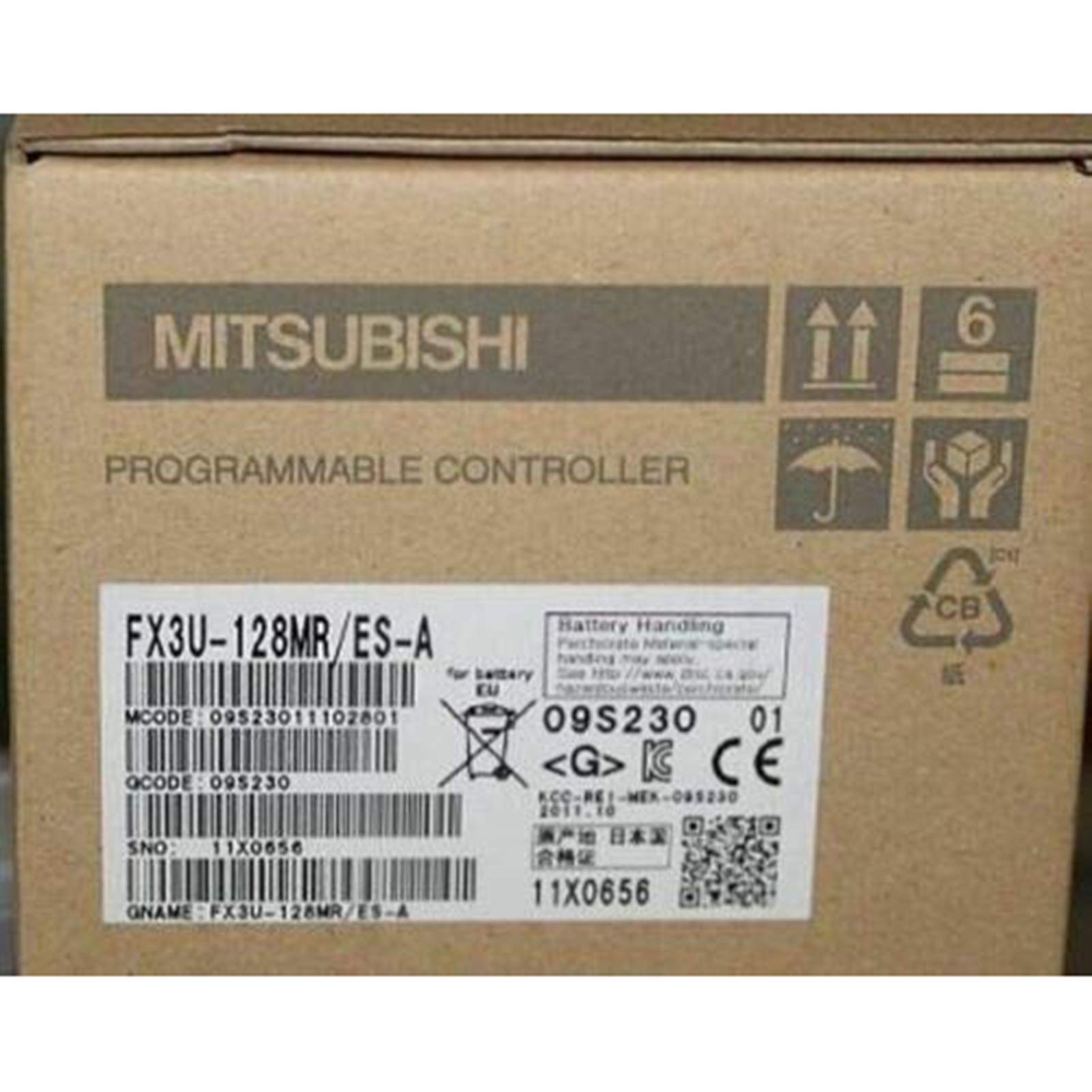 Amazon.co.jp: 産業用 FX3Uシリーズ制御機器 MELSEC-F FX3U-128MR/ES-A 
