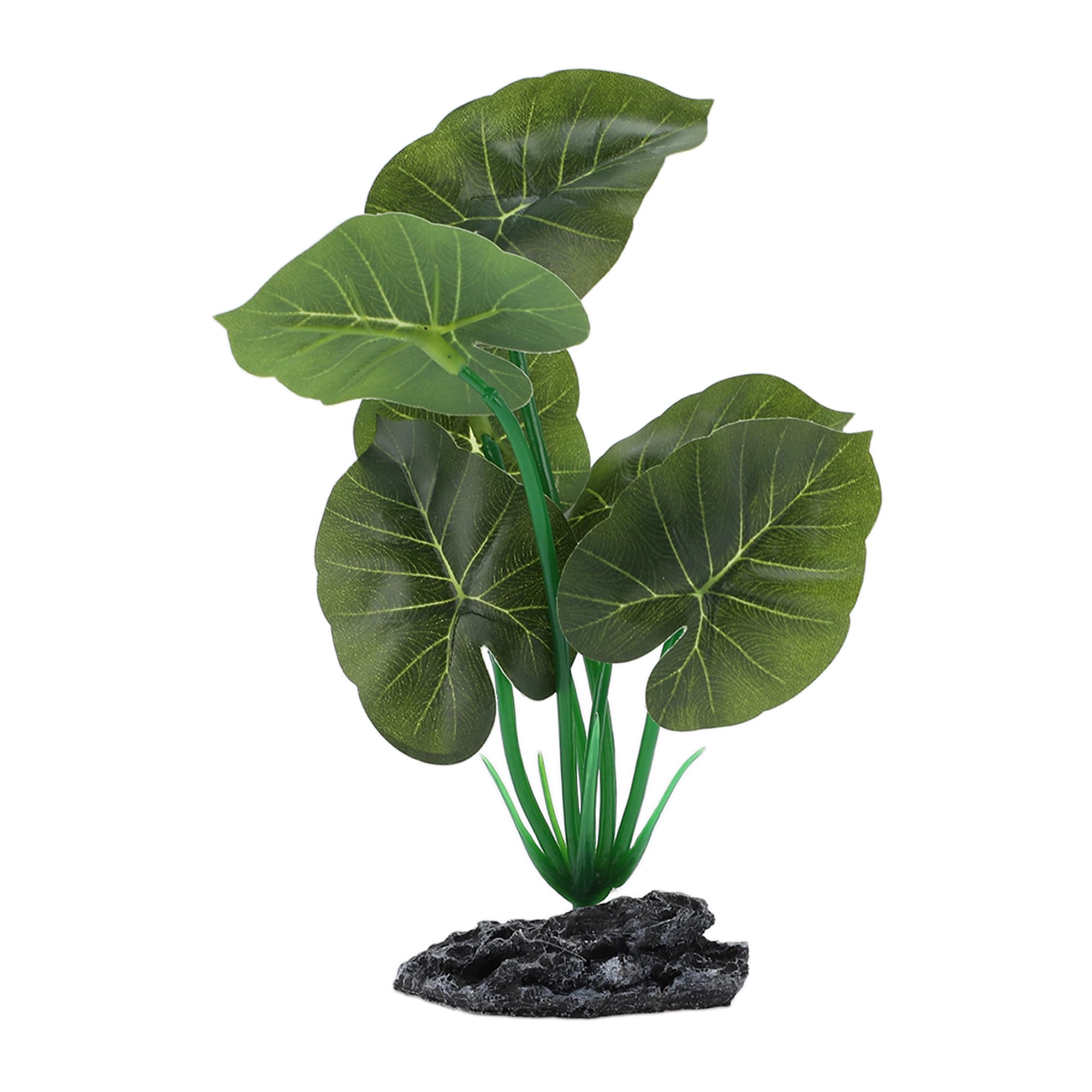 CAPASTEC Aquarium Plastic Plants, Reptile Plant Decoration, Aquatic Plant Resin Decor, Betta Fish Tank Realistic Plants for Aquarium, 6.89