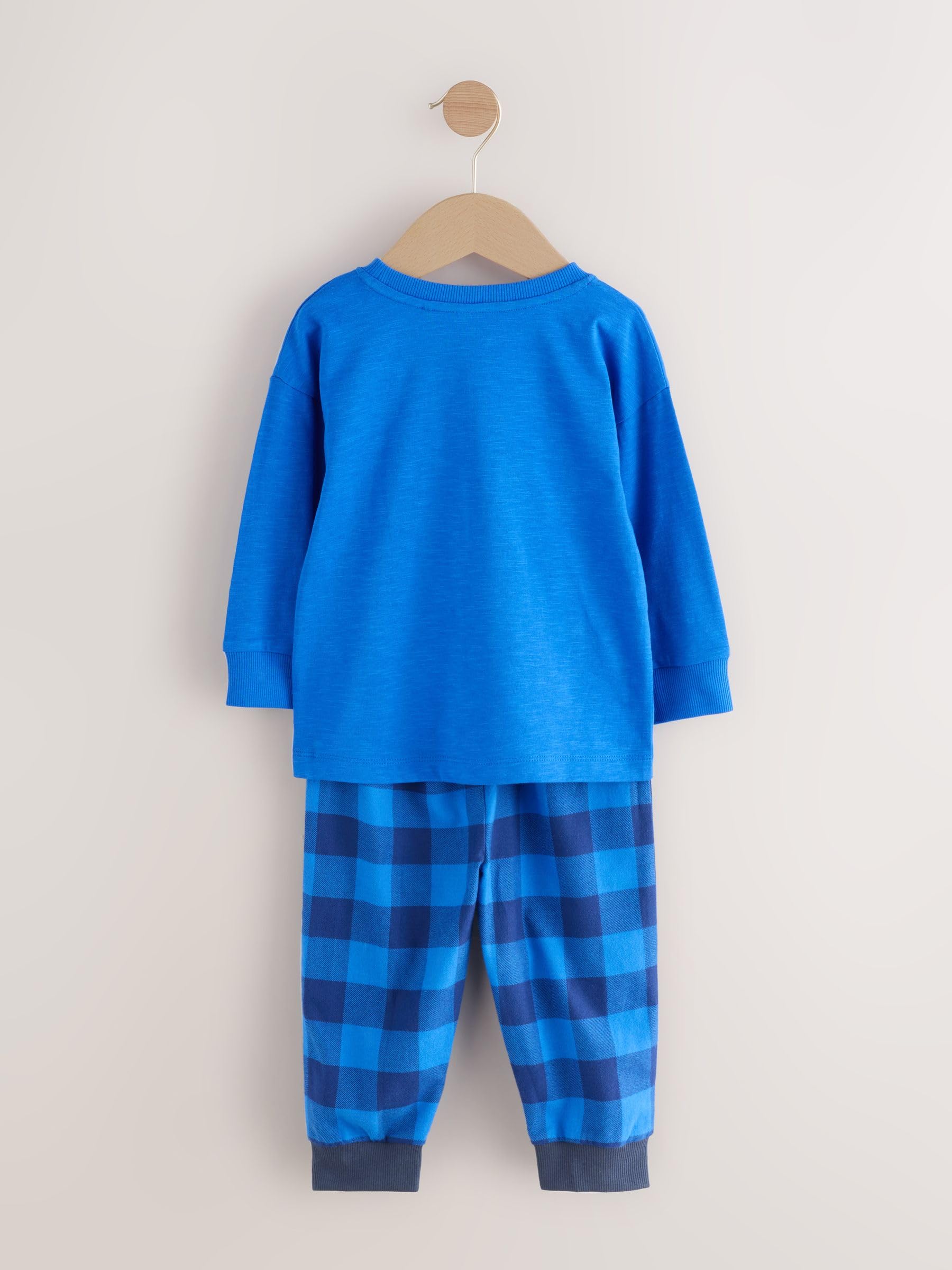 NEXT Niños Pack de 3 Pijamas de pantalón Largo Tejidos con Cuadros