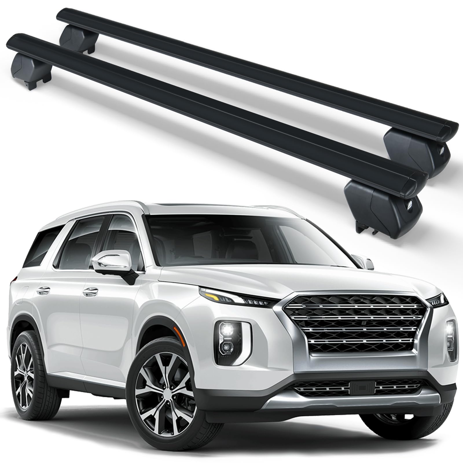 Luggage Rack Hyundai Palisade Roof Rails Bougerv Palisade Roof