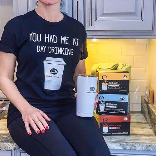 Miniatura 4 de Coffee Beanery - Cápsulas de café con caramelo y sal marina  Cápsulas de café saborizadas de 12 unidades  Café arábica 100% especial  Cápsulas de