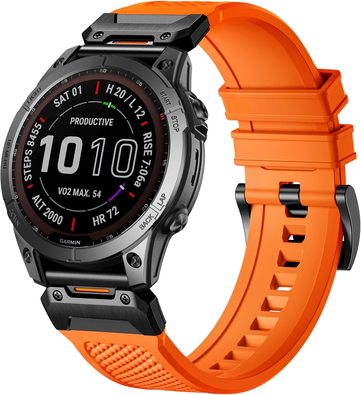 Bandletic Compatible with Garmin Instinct Watch Bands - for Garmin Fenix E/8/7/7 Pro/6/6 Pro/5/5 Plus/Instinct 2/Forerunner 965/955/945/935/745/Approach S70 47mm/S62/S60/Epix 2 Pro 47mm/Quatix 7/6/5