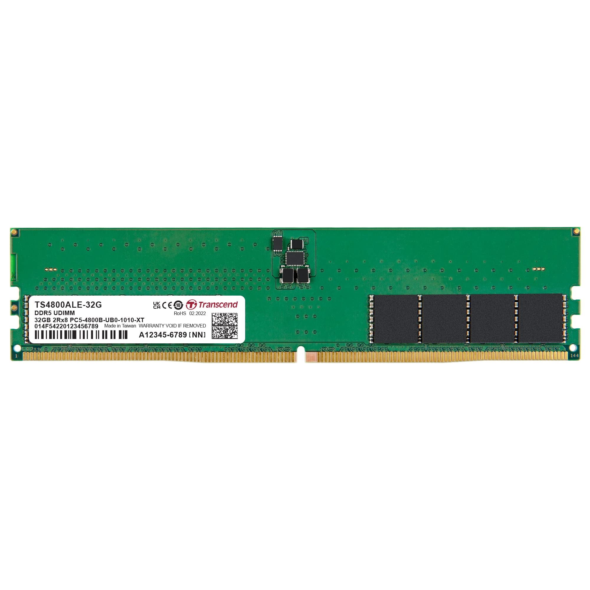 Transcend Módulo DDR5 DRAM 4800 MT/s 32GB (TS4800ALE-32G) | Amazon