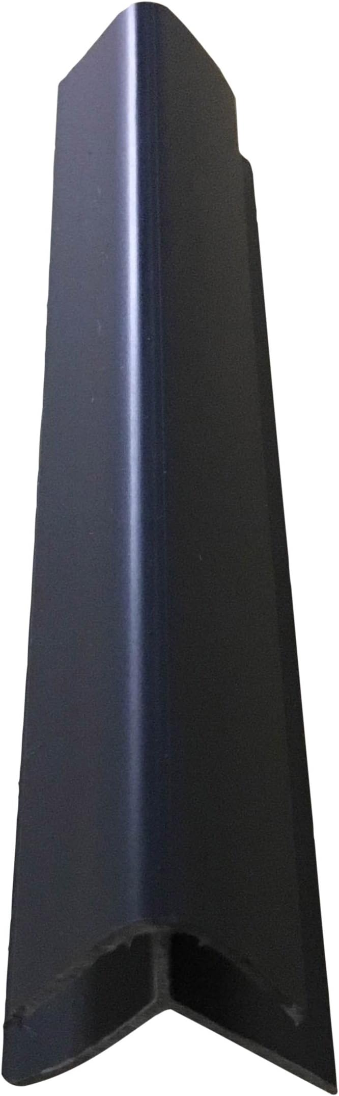 Black, Silver, White 5mm External Corner Trim 2.6m Bathroom Wall Panels Ceiling Cladding PVC Wet Wall Trim (Black)