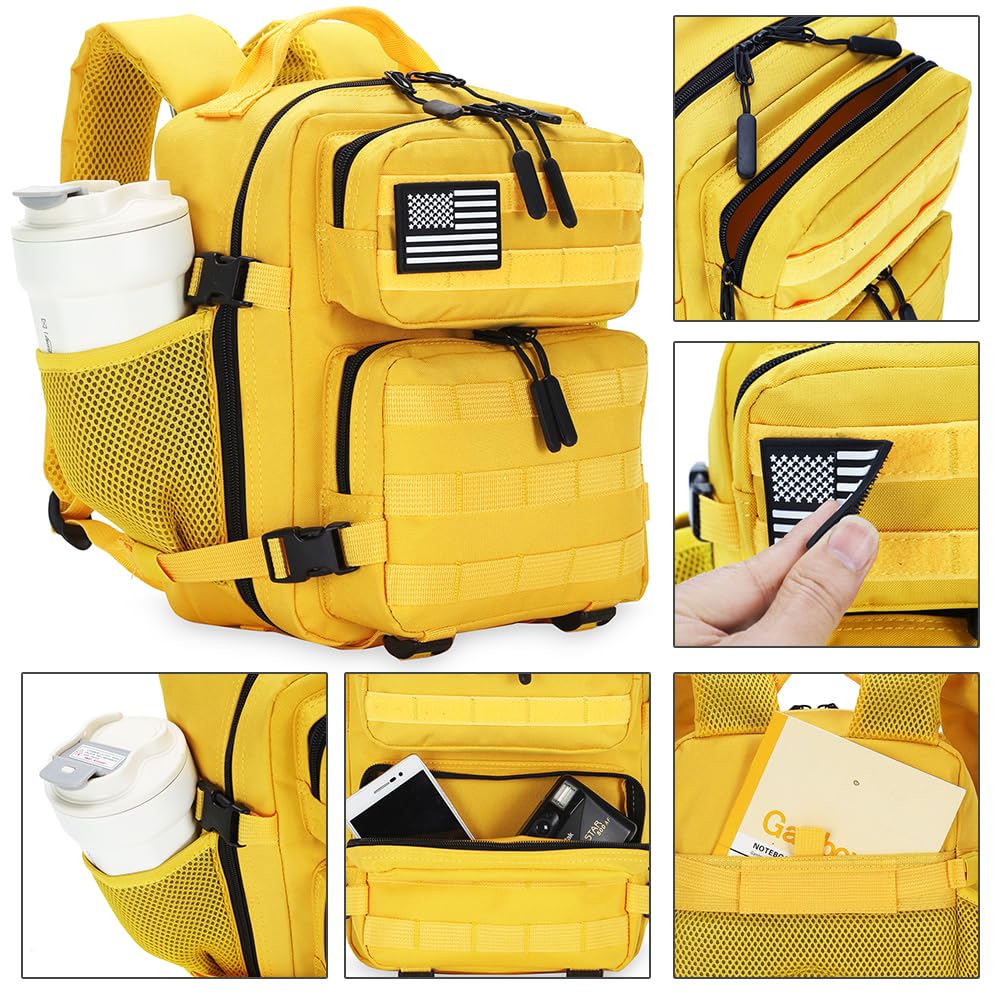 9L Mini Tactical Backpack for Men and Women, Tactical Backpack Small for Hiking, Small Tactical Bag