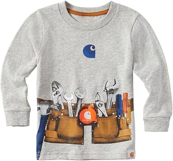 Carhartt Baby Boys Long Sleeve Graphic Tee T-Shirt