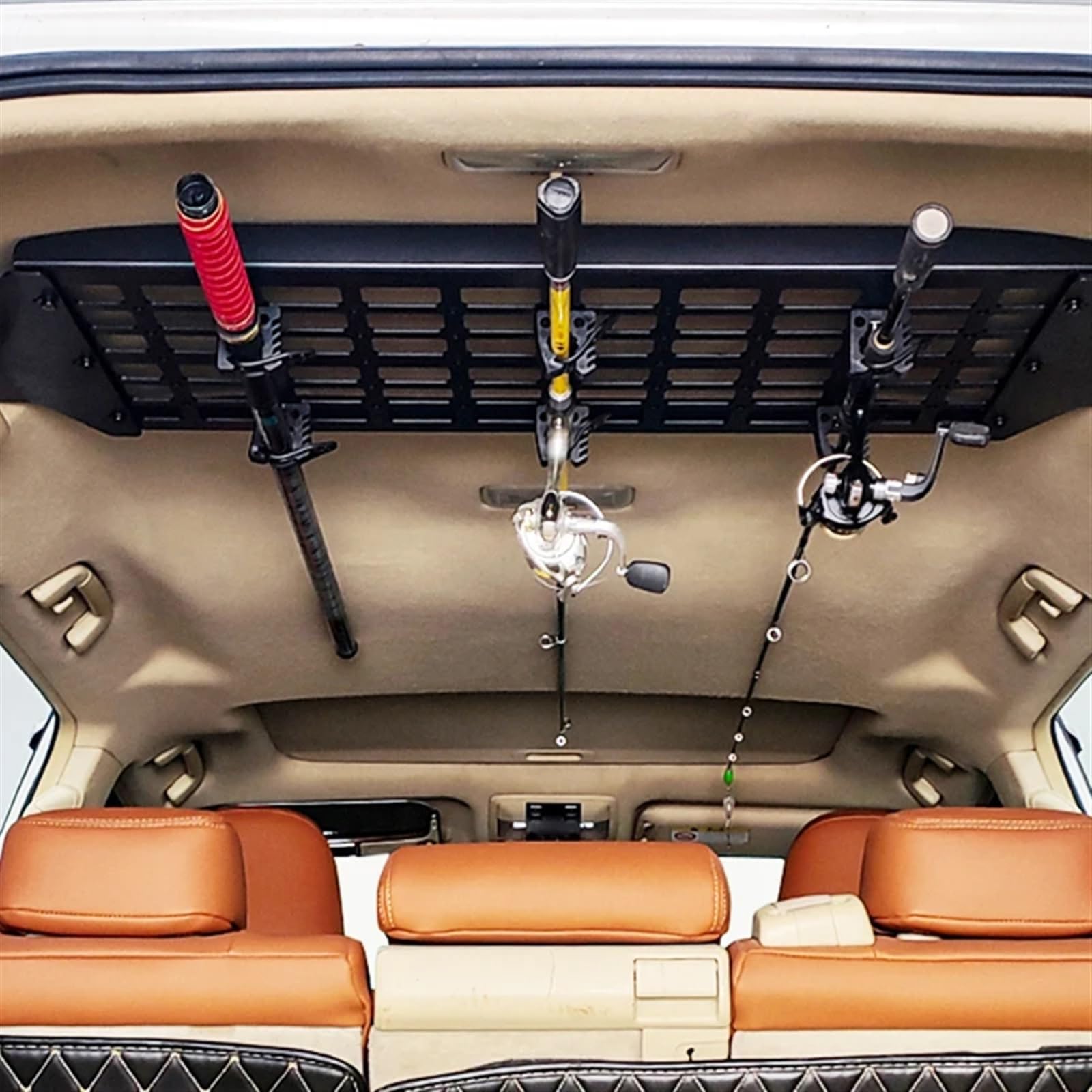 Portapacchi Per Auto Posteriore Boot Tronco Portapacchi Sul Tetto Asta Dell'organizzatore Immagazzinaggio Per Toyota Per Land Per Cruiser Per Prado LC150 FJ150 2010-2022 Barre Portatutto Auto
