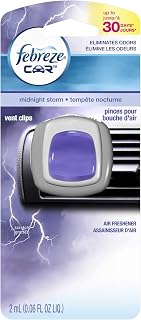FEBREZE CAR CLIPS MIDNIGHT STORM 1CT SIDECAP