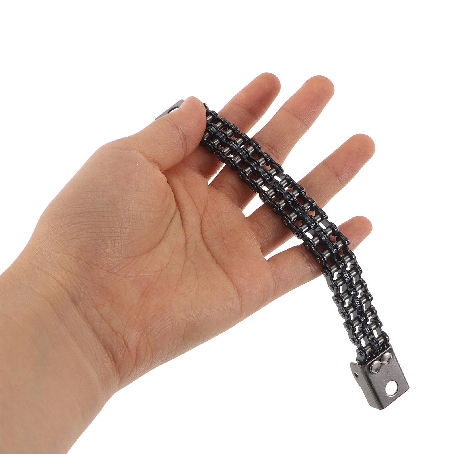 Mikinona Kit pour Pédale de Grosse Caisse Double Chaîne Ressorts et Vis Métalliques Accessoires de Remplacement Compatibles avec Pédales de Batterie Standard