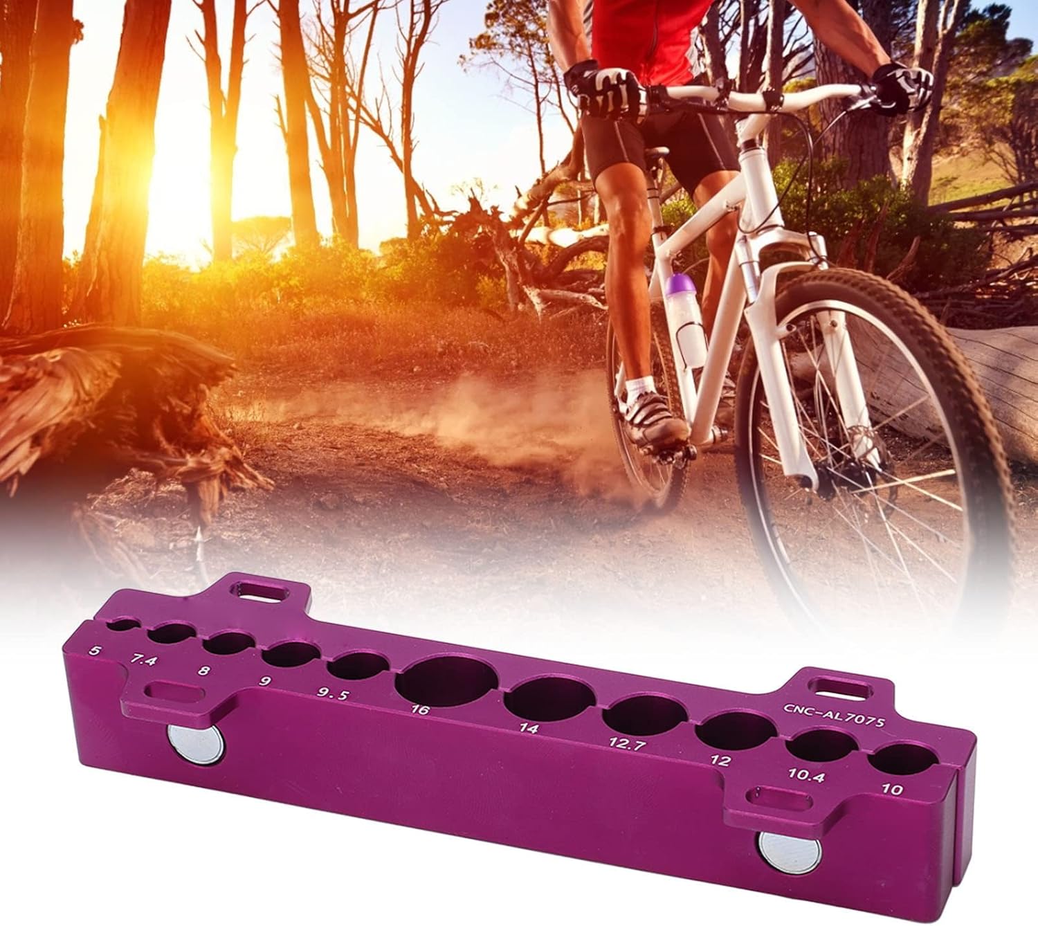 1 Pair AR Vise Block, Barrels Vise Jaws Clamps Tool for Bike Maintenance Repair