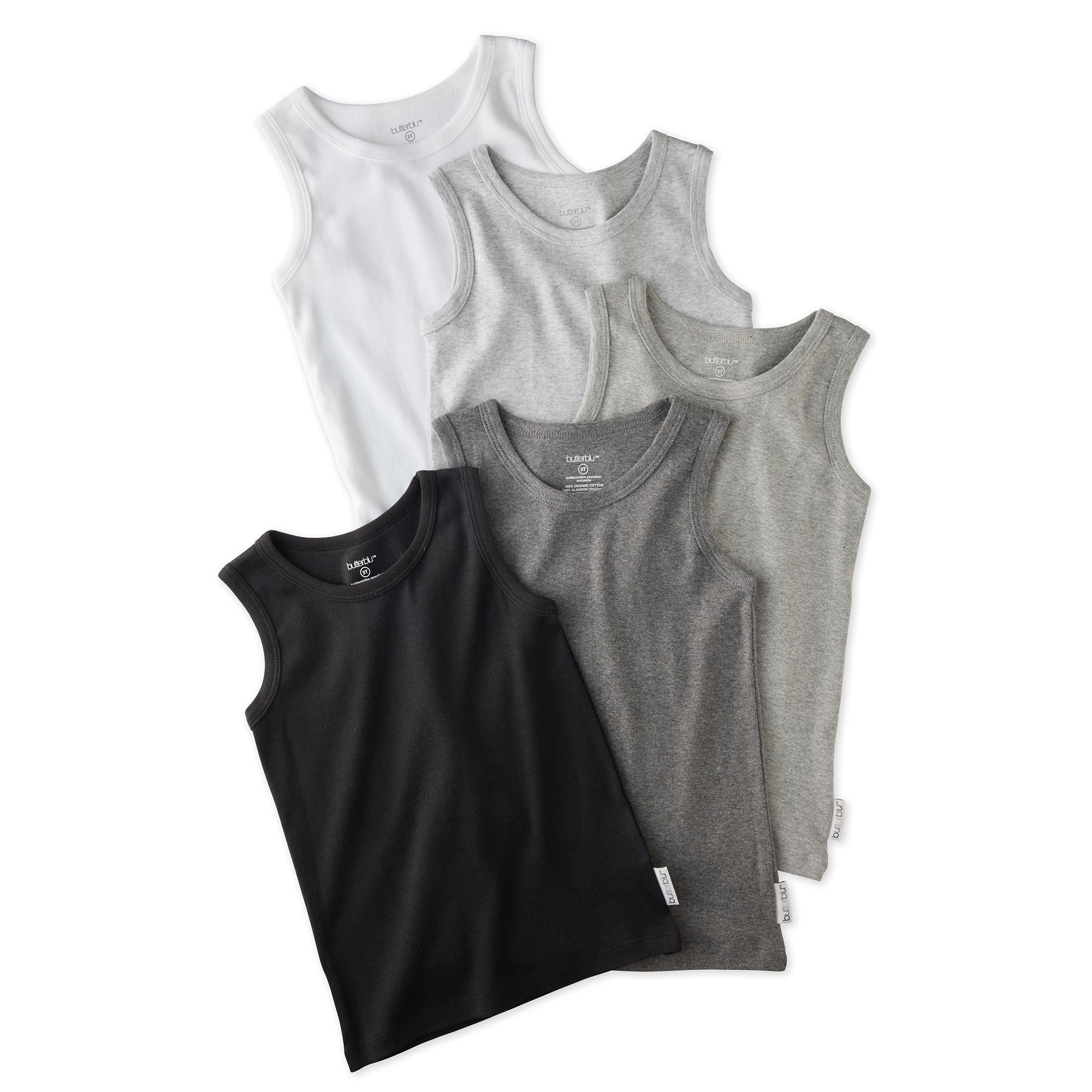 Butterblu Malone 5-Pack Sleeveless Shirts