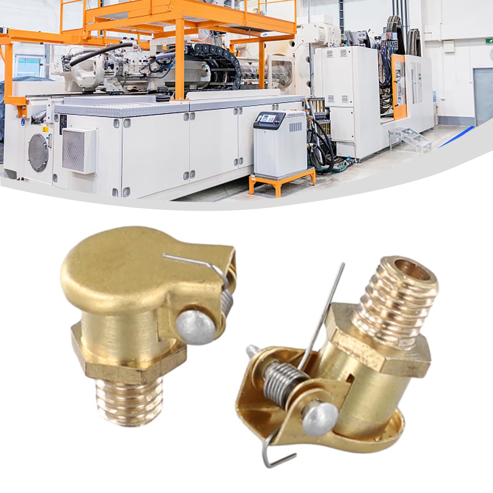 Oliatore a molla M6 x 1 mm in ottone 20 pezzi per Hit Miss Engine