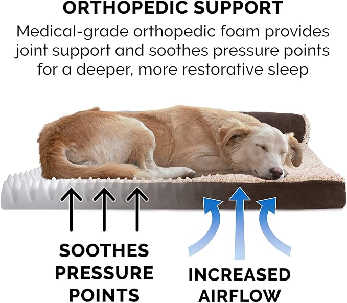 Cama Ortopédica para Perro Grande Lavable miniatura 5