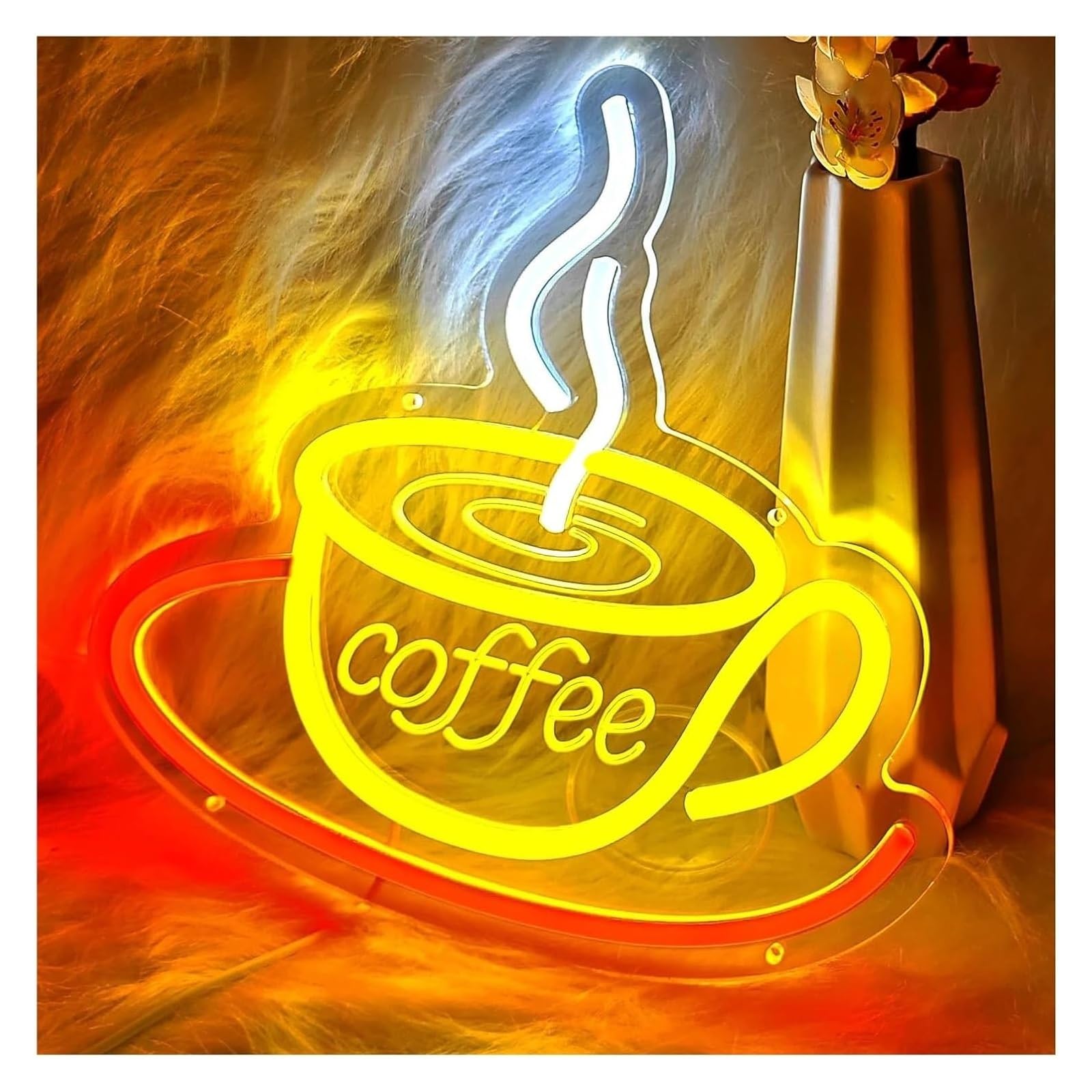 Luce al neon Luce notturna in acrilico a potenza variabile al neon per caffè