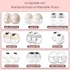 12pcs Duck Bill Valve for eufy S1 Pro/S1/E10, NCVI/Lansinoh Discreet Duo/Zooawa/Nuliie S32 Breast Pump Replacement Part, Essential Nursing Accessories
