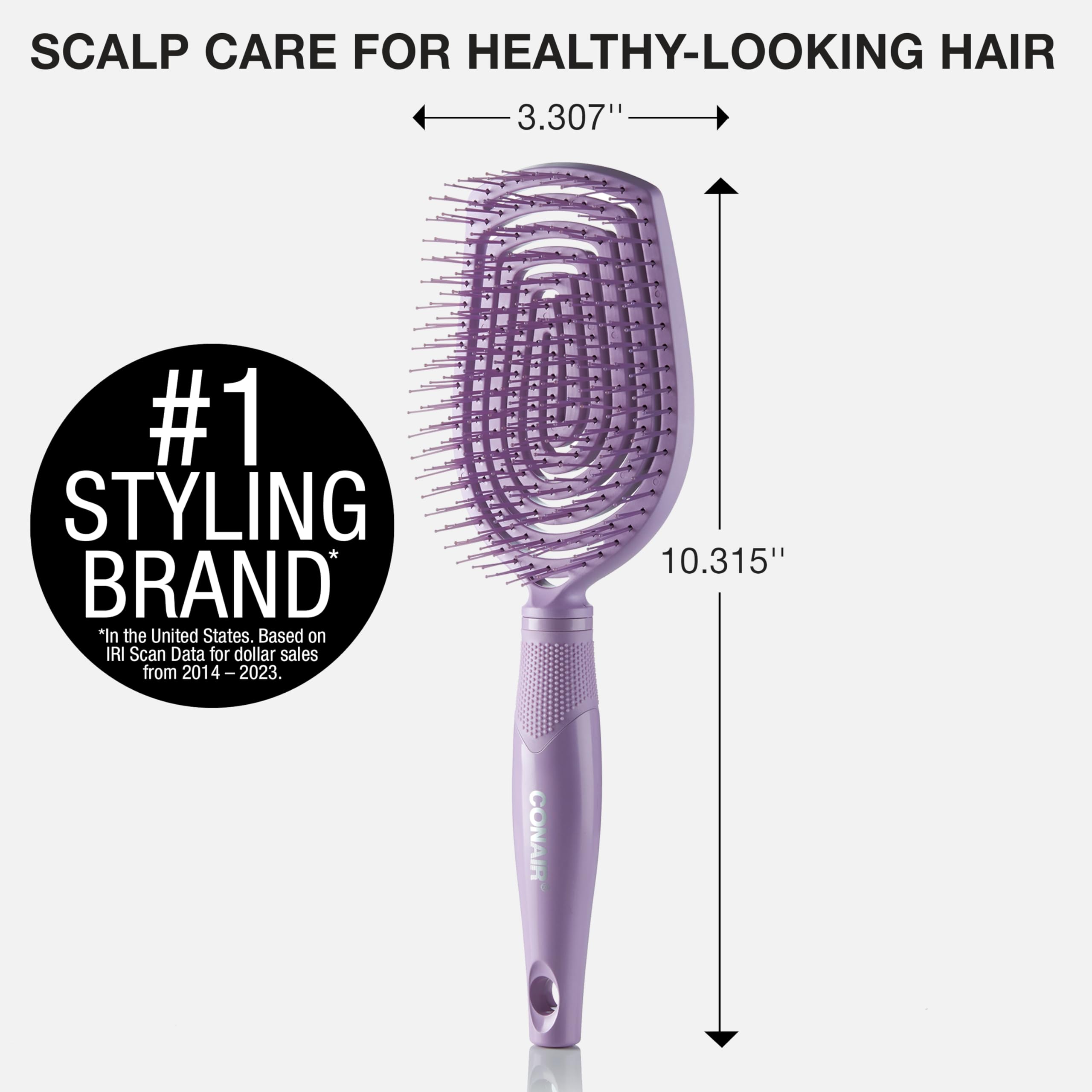 conair vibrating scalp massager Conair Scalp Care Scalp Massager Brush - Pink main image 1
