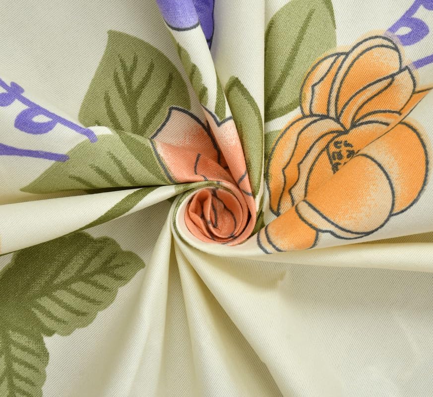 Image of NEW LEAF Premium Cotton Elastic Fitted Bedsheets with 1 Pillow Covers |Solid or Plain Single Bed Elastic 220 TC Supersoft Breathable & Wrinklefree | for 72x36+6 Inches, Beige Green