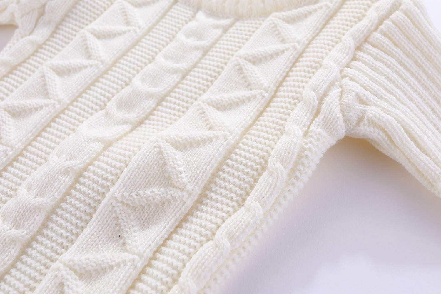 LittleSpring Little Boys Girls Pullover Sweaters Knitted Long Sleeve Warm Tops - Image 7