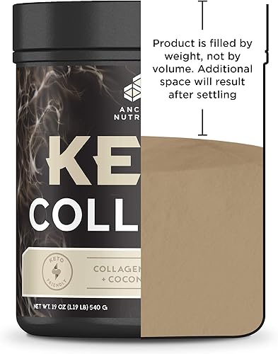 Miniatura 5 de Ancient Nutrition Mezcla de bebida en polvo de colágeno cetogénico, suplemento dietético keto con MCT, péptidos de colágeno hidrolizados para apoyar