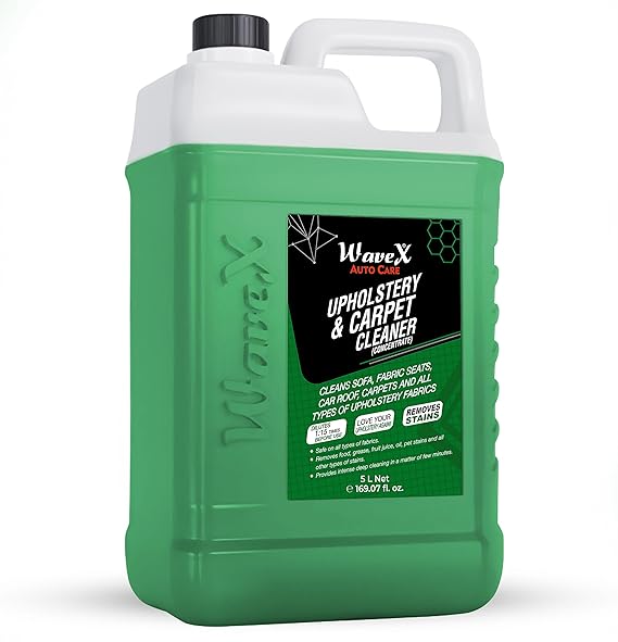 Wavex 5L Sofa Cleaner, Carpet Cleaner, Car Interior Cleaner, Car Seat Cleaner Cleaning Concentrate