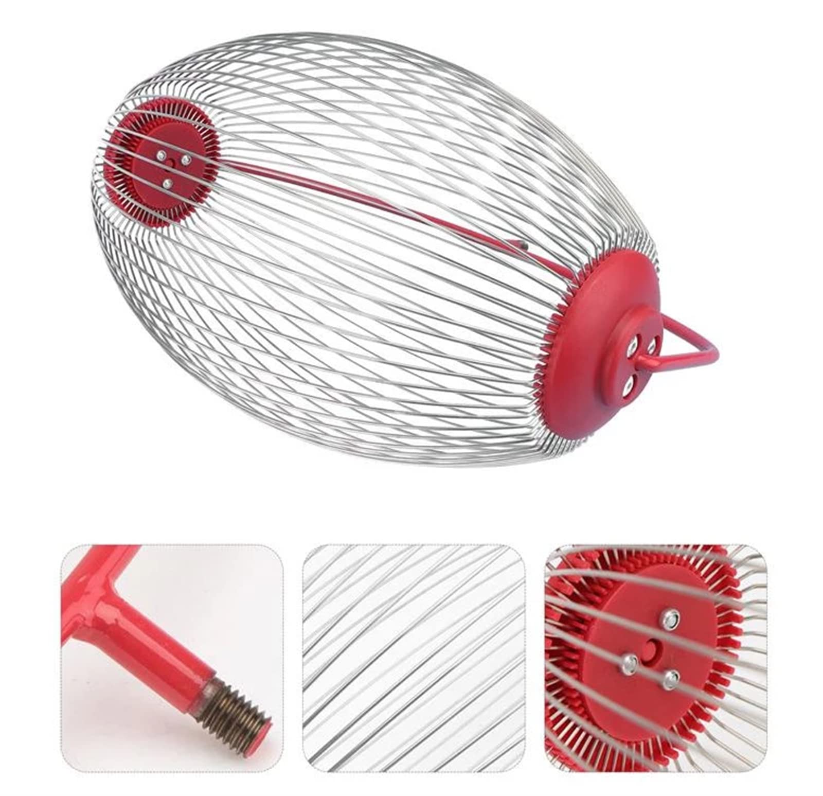 Carkio Ramasse Fruits Et Noix Avec Sac - Collecteur à Rouleau Pour Pommes, Poires, Noix - 32 Cm X 19 Cm Sans Se Baisser