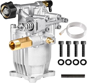 YAMATIC Horizontal 3/4" Shaft Pressure Washer Pump 3400 PSI 2.5 GPM