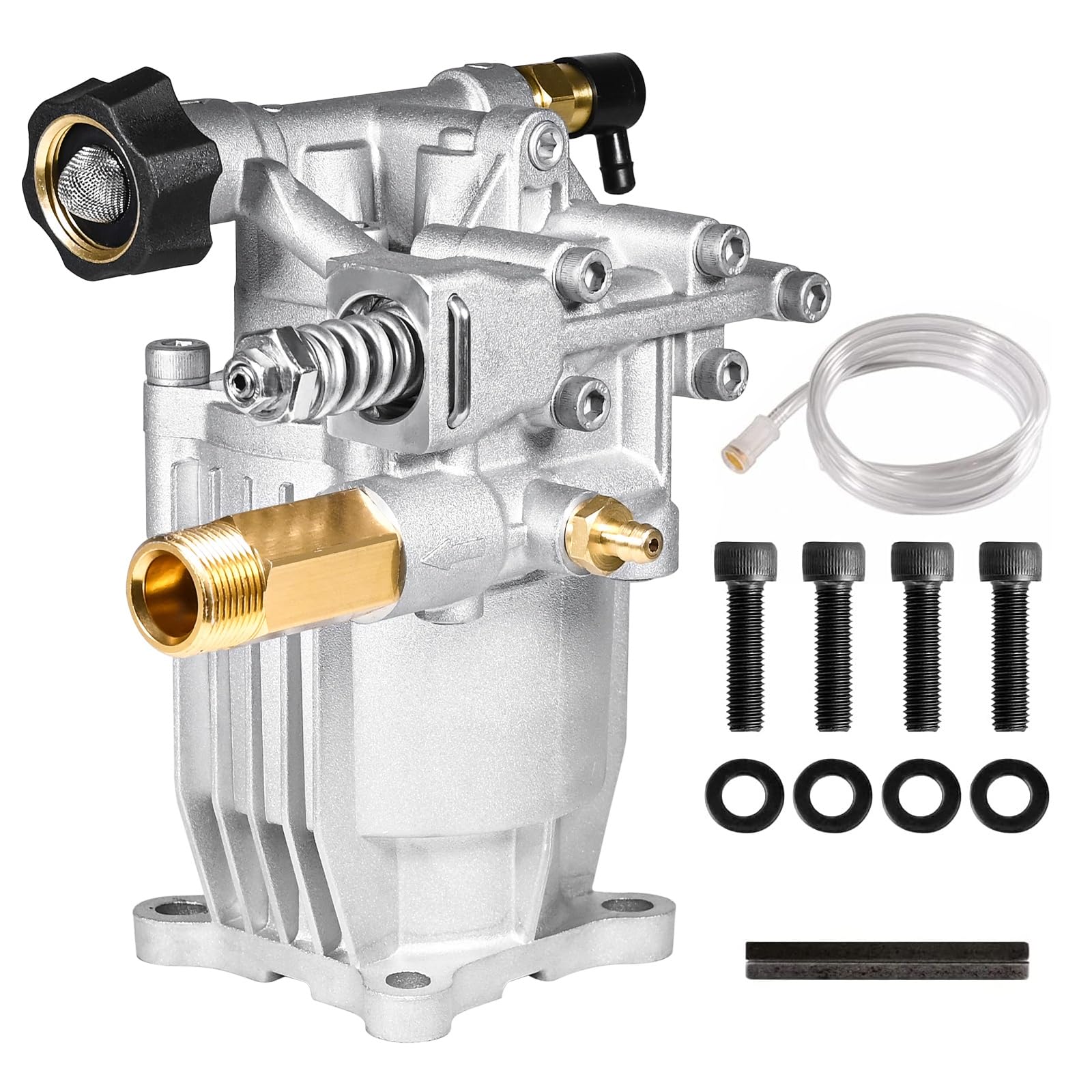 YAMATIC Horizontal 3/4" Shaft Pressure Washer Pump 3400 PSI 2.5 GPM