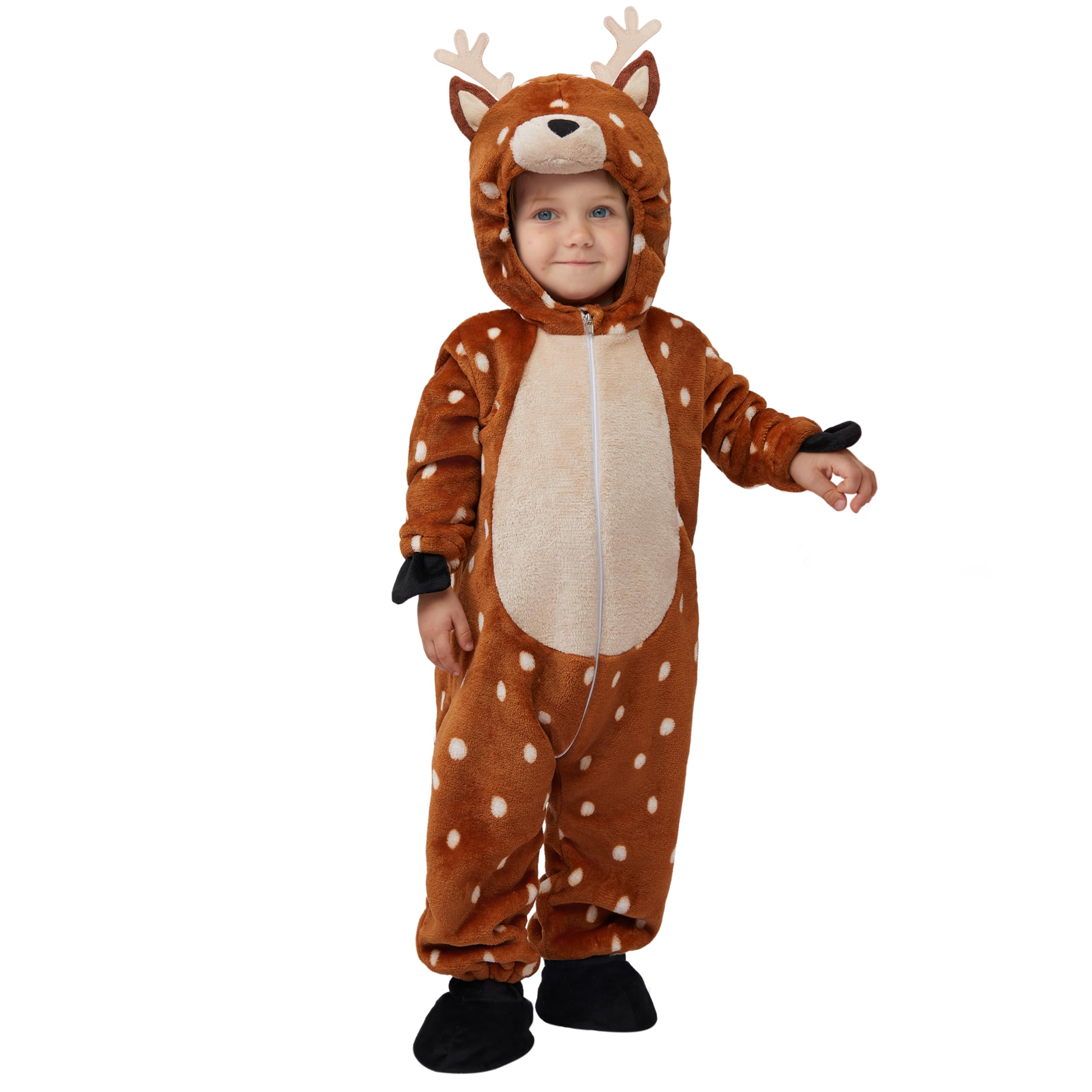 Spooktacular Creations Halloween Baby Jumpsuit Reindeer Toddler