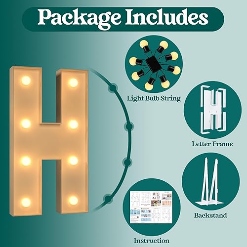 Miniatura 189 de Números iluminados grandes de 4 pies, números de marquesina 2 para decoraciones de cumpleaños de 21 para niños y niñas, números gigantes iluminados