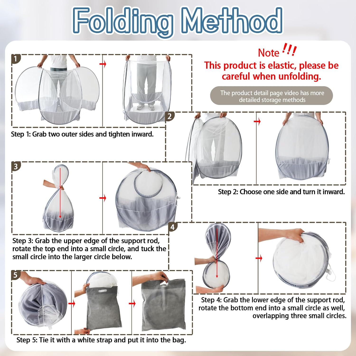 79 * 40 * 35 Inch Extra Large Pop Up Mosquito Net Tent, Foldable Mosquito Net for Bed, Portable Camping Mosquito Net, Mosquito Mesh Tent for Bed Camping Patio Living Room