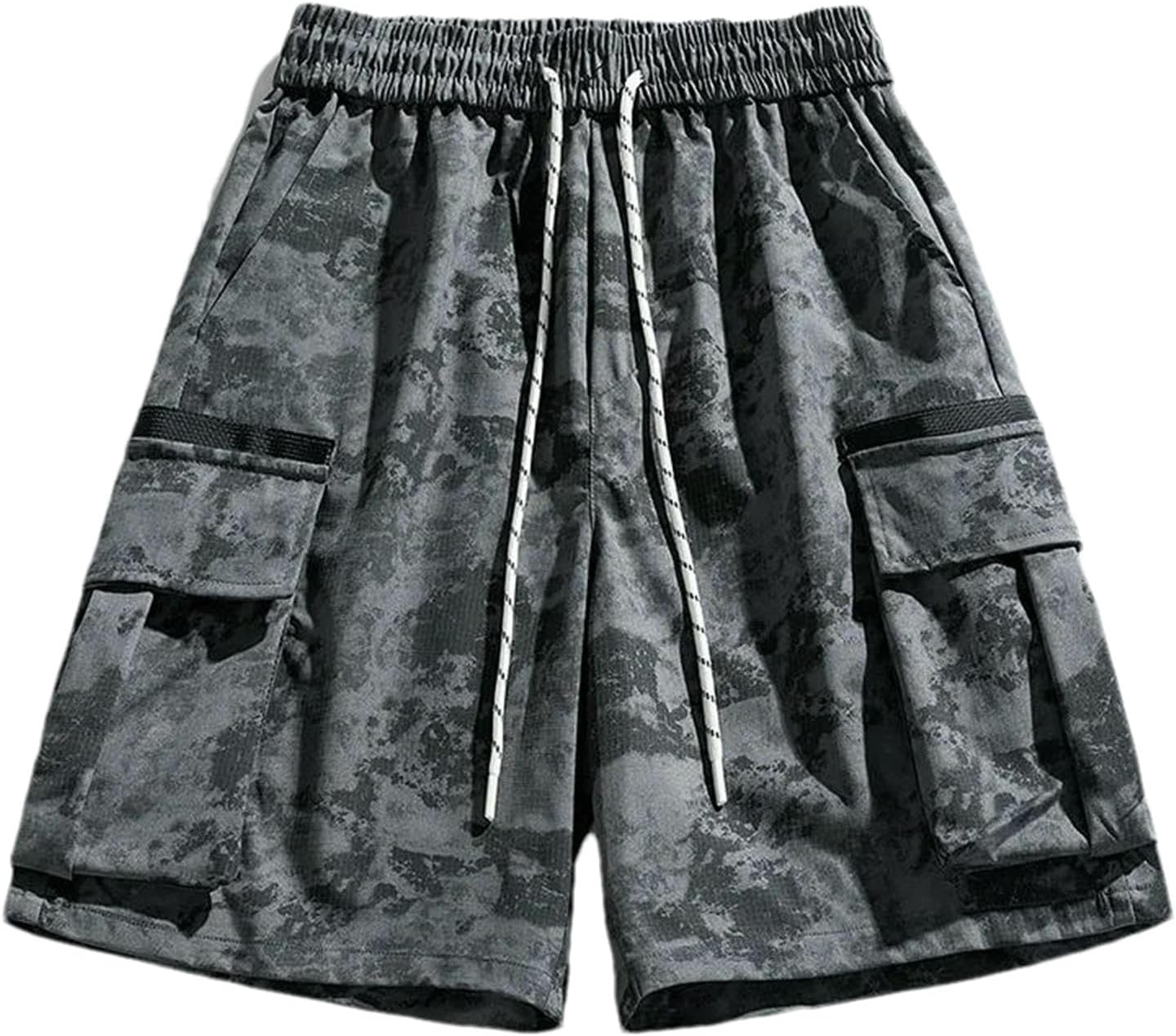 Camouflage Men's Shorts Bermuda Male Multi Pockets Summer Sport Cargo Breeches for Man