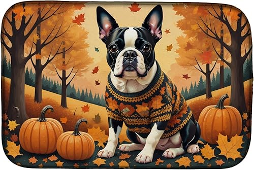 Miniatura 18 de Caroline's Treasures DAC1072DDM Shiba Inu - Tapete de secado de platos absorbente para encimera de cocina, tapete escurridor de platos para SHIBA